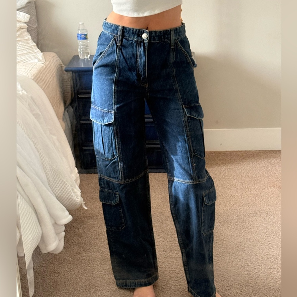 RAG & BONE CAILYN CARGO JEANS | SIZE 26 | 100% COTTON